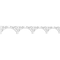 Ekena Millwork Genova Architectural Grade PVC Running Trim, 4"H x 5/8"P x 48"L RUNP04X0625X48GEN - alternate 1